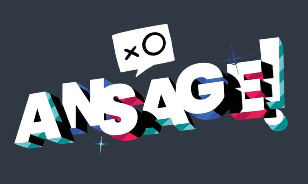 Logo des KiKA-Gamingformats „Ansage!“