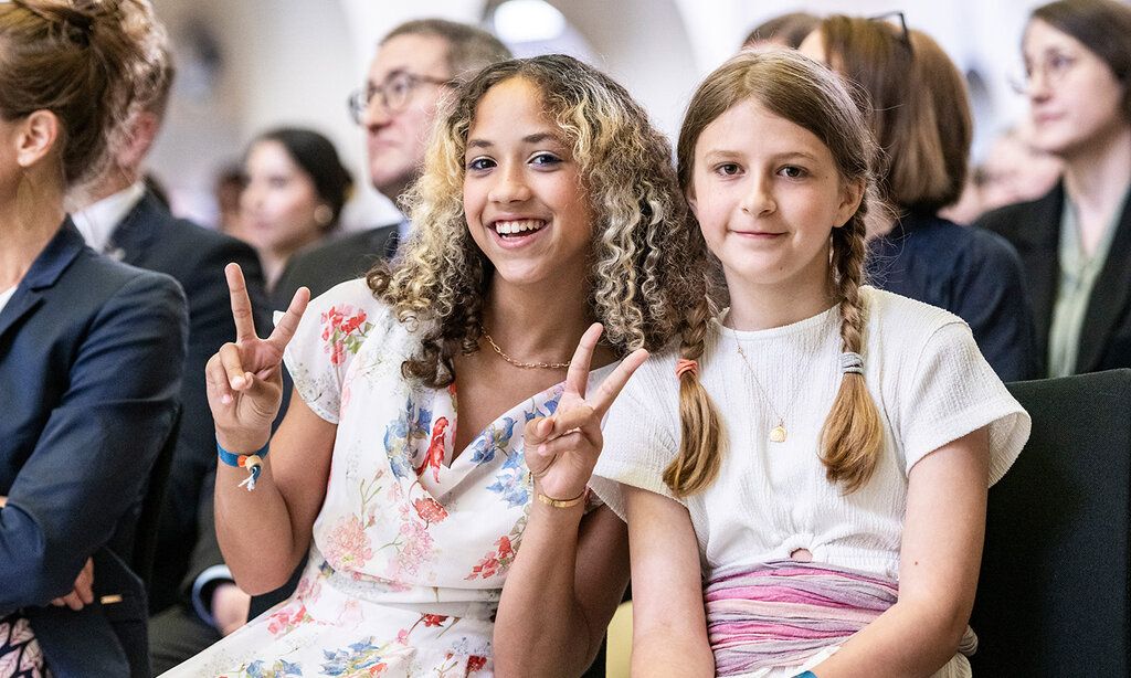 Shayla Jolie und Filo - Gewinnerinnen des Song Contest 2023 „Dein Song für EINE WELT!“