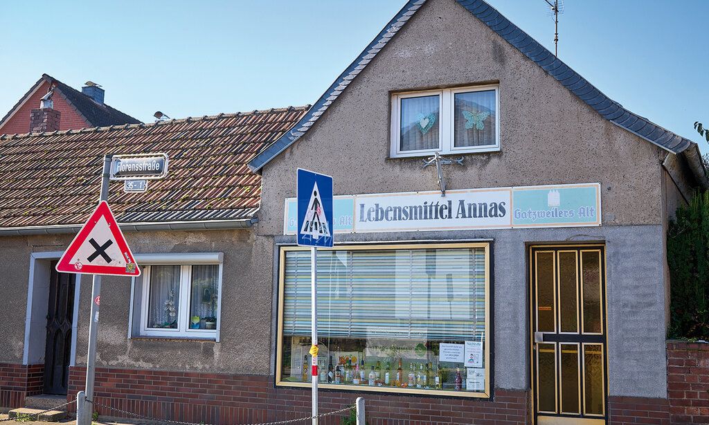 Lebensmittelgeschäft Annas von außen