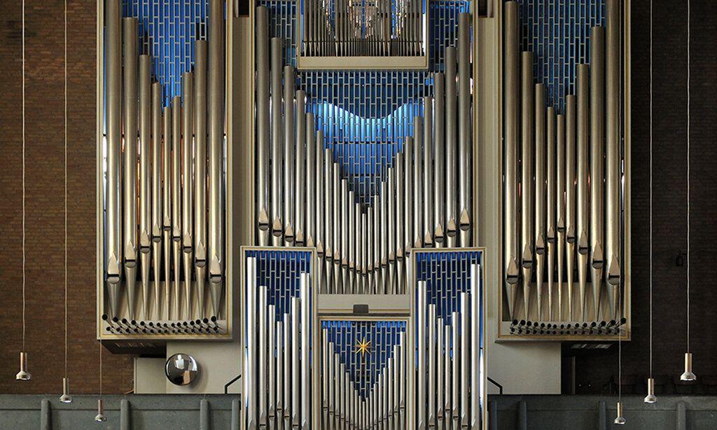 Die Orgel der Kirche St. Franziskus-Xaverius in Düsseldorf